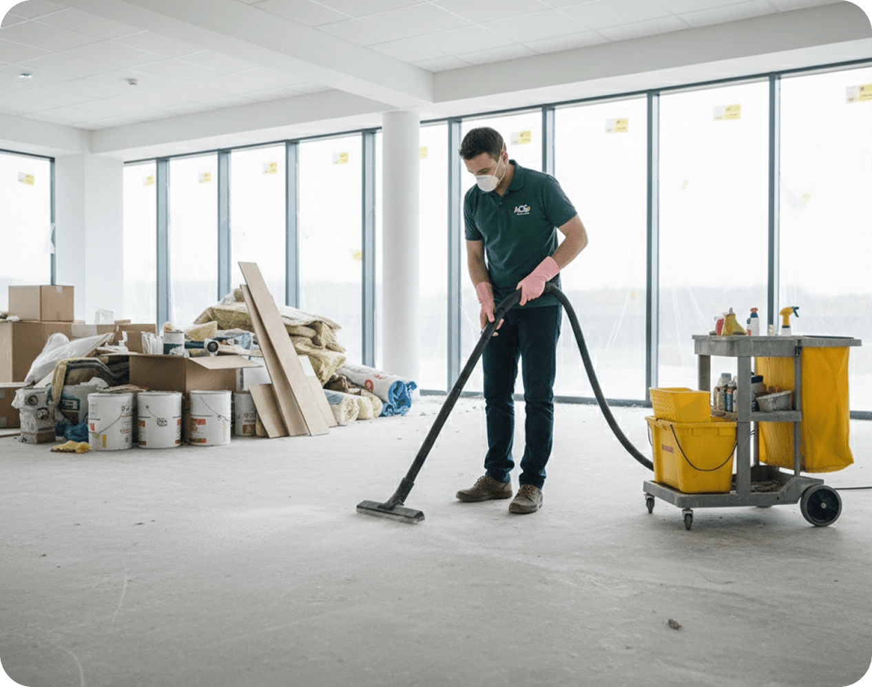 post construction clean