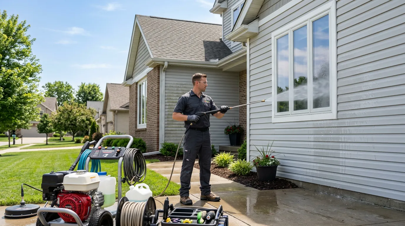 Power Washing vs Pressure Washing