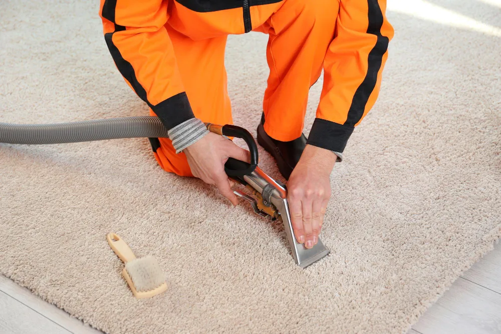 Carpet-Cleaning Method