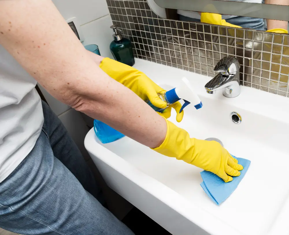 Restroom Cleaning