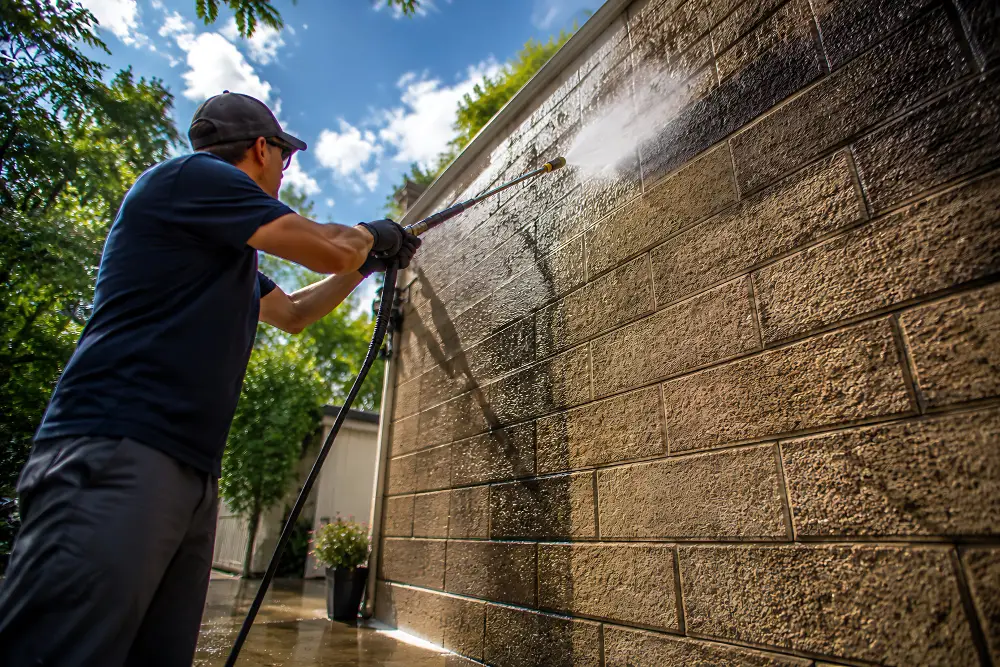 Exterior Wall Cleaning
